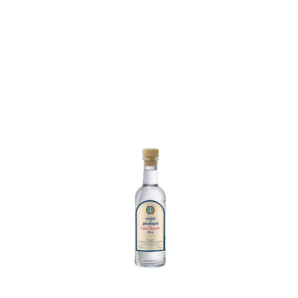 PLOMARI Ouzo Miniatures  40% 50ML - PLOMARI MINI - Duty Free