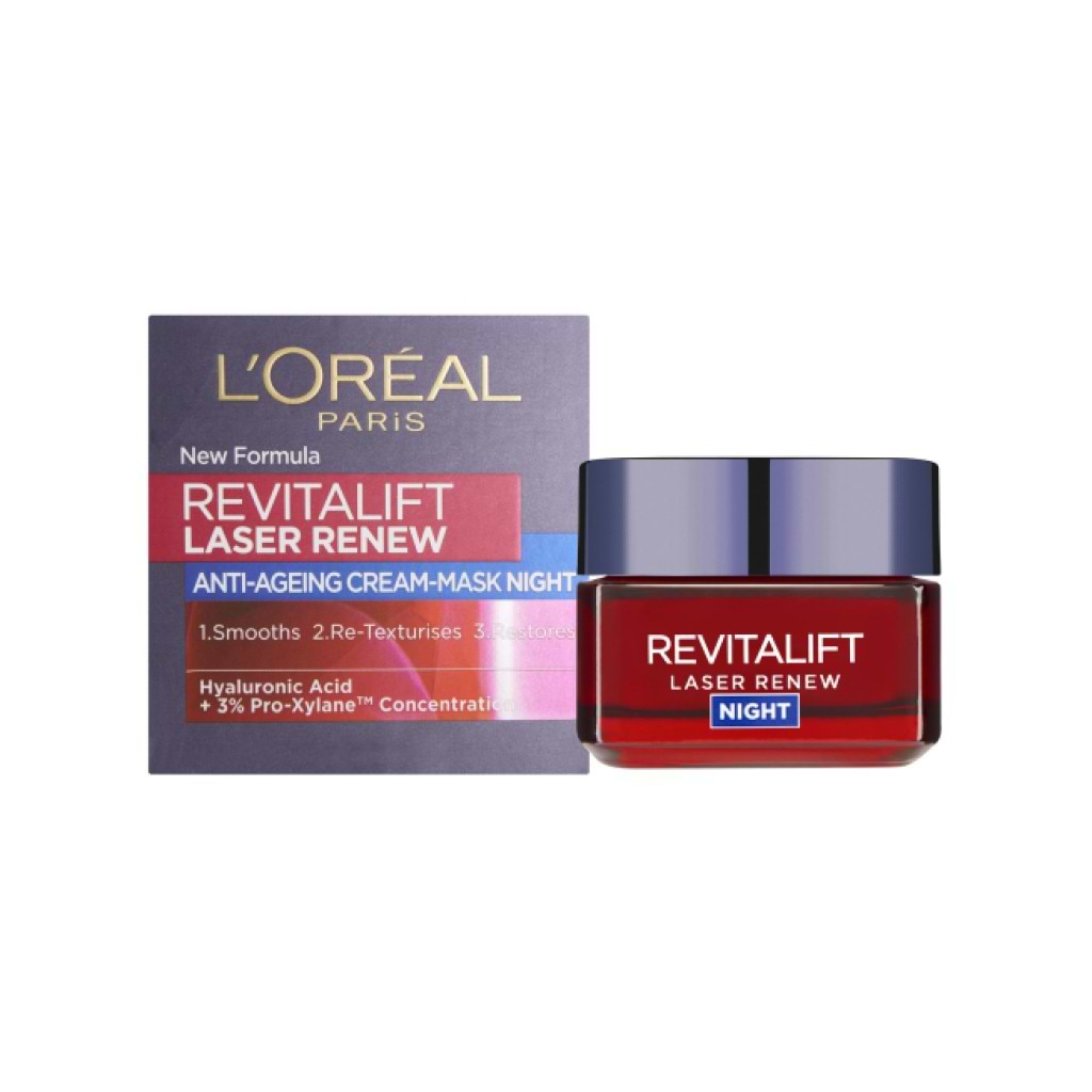 Loreal Paris Revitalift Laser Renew Face Night Cream 50ml - LOREAL PARIS - Duty Free