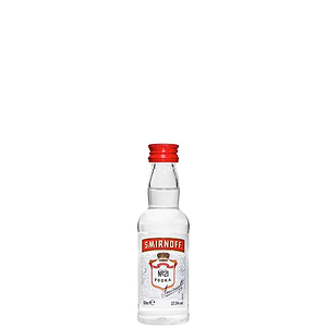 Smirnoff Vodka Miniatures Red 40% 50ml - SMIRNOFF MINI - Duty Free Smirnoff Vodka Miniatures Red 40% 50ml - SMIRNOFF MINI - Duty Free
