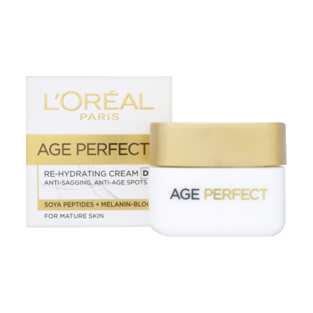 Loreal Paris Age Perfect Re-hydrating Face Day Cream 50ml - LOREAL PARIS - Duty Free