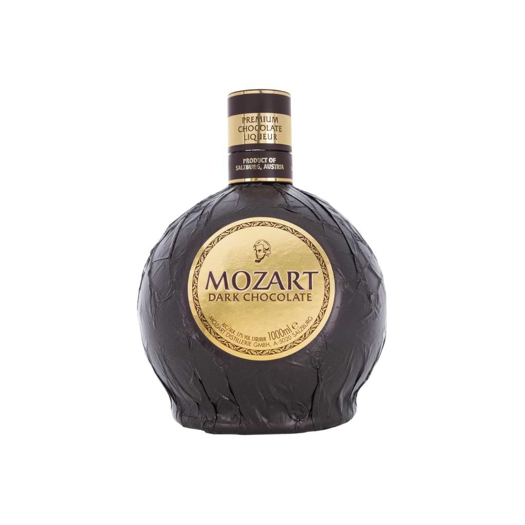 Mozart Dark Chocolate Liqueur 17% 1L - MOZART - Duty Free