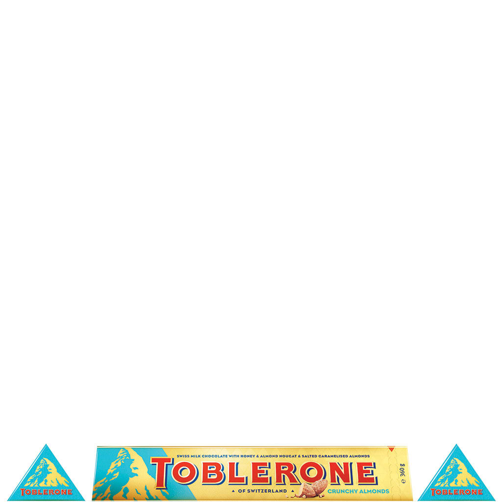 Toblerone Crunchy Almond Bar 360g - TOBLERONE - Duty Free