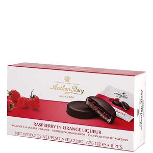 Anthon Berg Raspberry In Orange Liqueur 220g - ANTHON BERG - Duty Free Anthon Berg Raspberry In Orange Liqueur 220g - ANTHON BERG - Duty Free