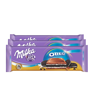 Milka Oreo Chocolate Tablets 3X300g - MILKA - Duty Free Milka Oreo Chocolate Tablets 3X300g - MILKA - Duty Free