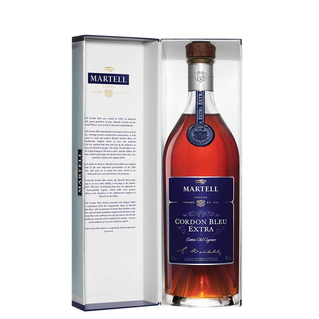 Martell Cordon Bleu Extra Cognac France 40% 700ml - MARTELL - Duty Free