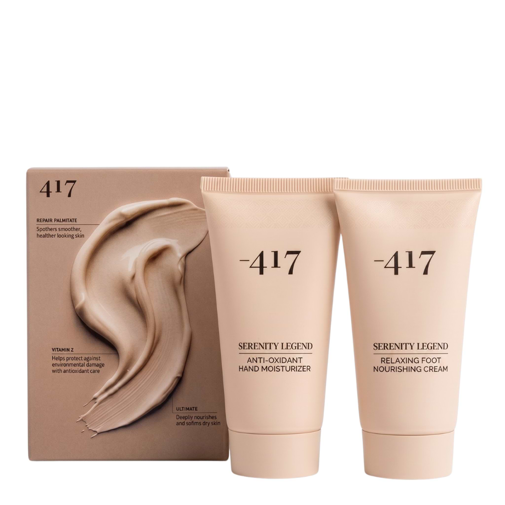 -417 Serenity Legened My Duo Moisturizers Hand + foot Cream Set - 417- - Duty Free