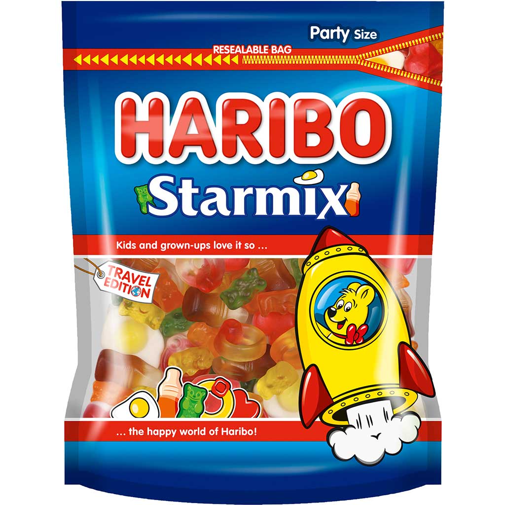 Haribo Starmix Pouch 750g - HARIBO - Duty Free Haribo Starmix Pouch 750g - HARIBO - Duty Free