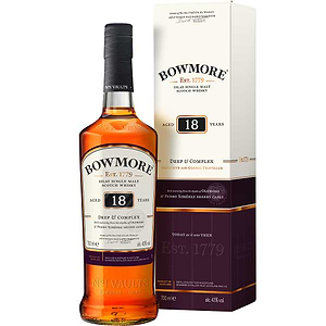 Bowmore 18yo D&c 43% Tr 700ml - BOWMORE - Duty Free Bowmore 18yo D&c 43% Tr 700ml - BOWMORE - Duty Free