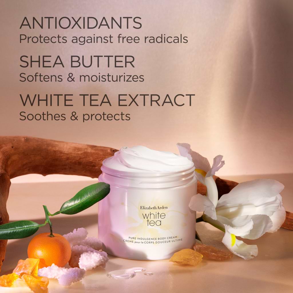 Elizabeth Arden White Tea Pure Indulgence Body Cream 400ml - ELIZABETH ARDEN - Duty Free