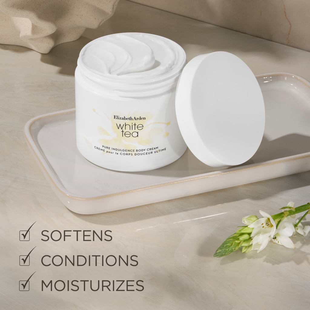 Elizabeth Arden White Tea Pure Indulgence Body Cream 400ml - ELIZABETH ARDEN - Duty Free