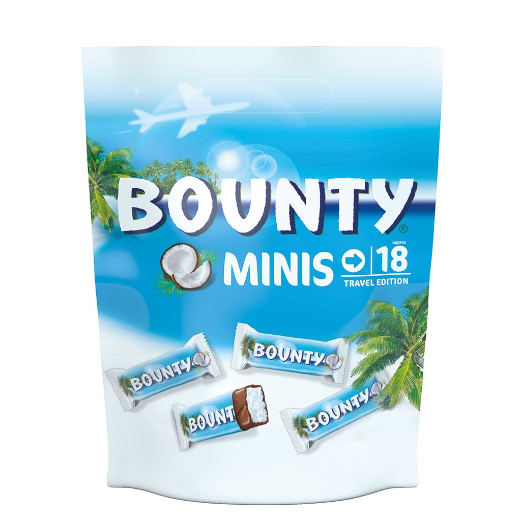 Bounty Minis Pouch 500g - BOUNTY - Duty Free
