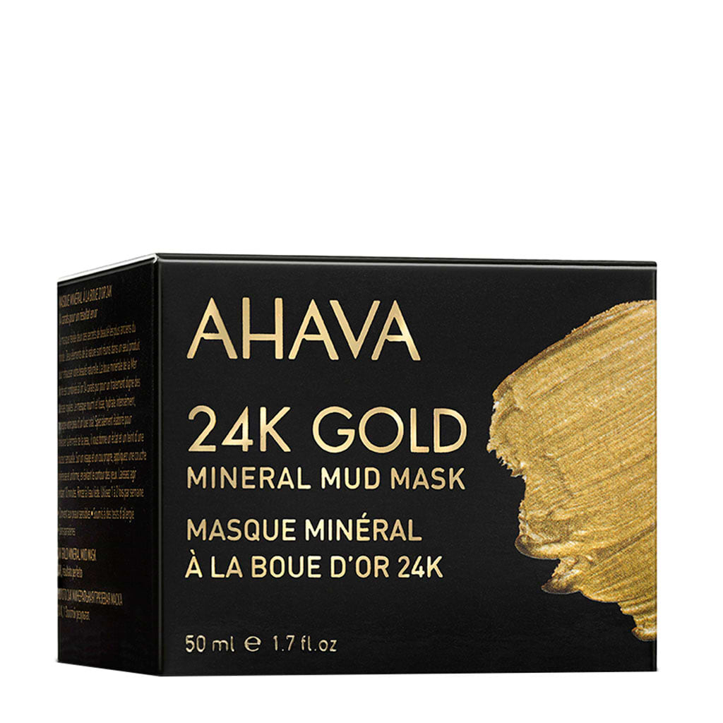 Ahava Mineral 24k Gold Mud Mask 50ml - AHAVA - Duty Free