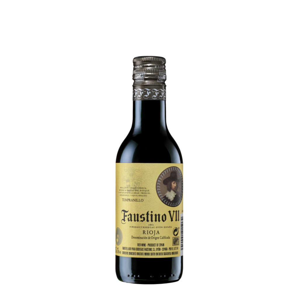Faustino Vii Rioja Red Wine 13% 187ml - FAUSTINO - Duty Free