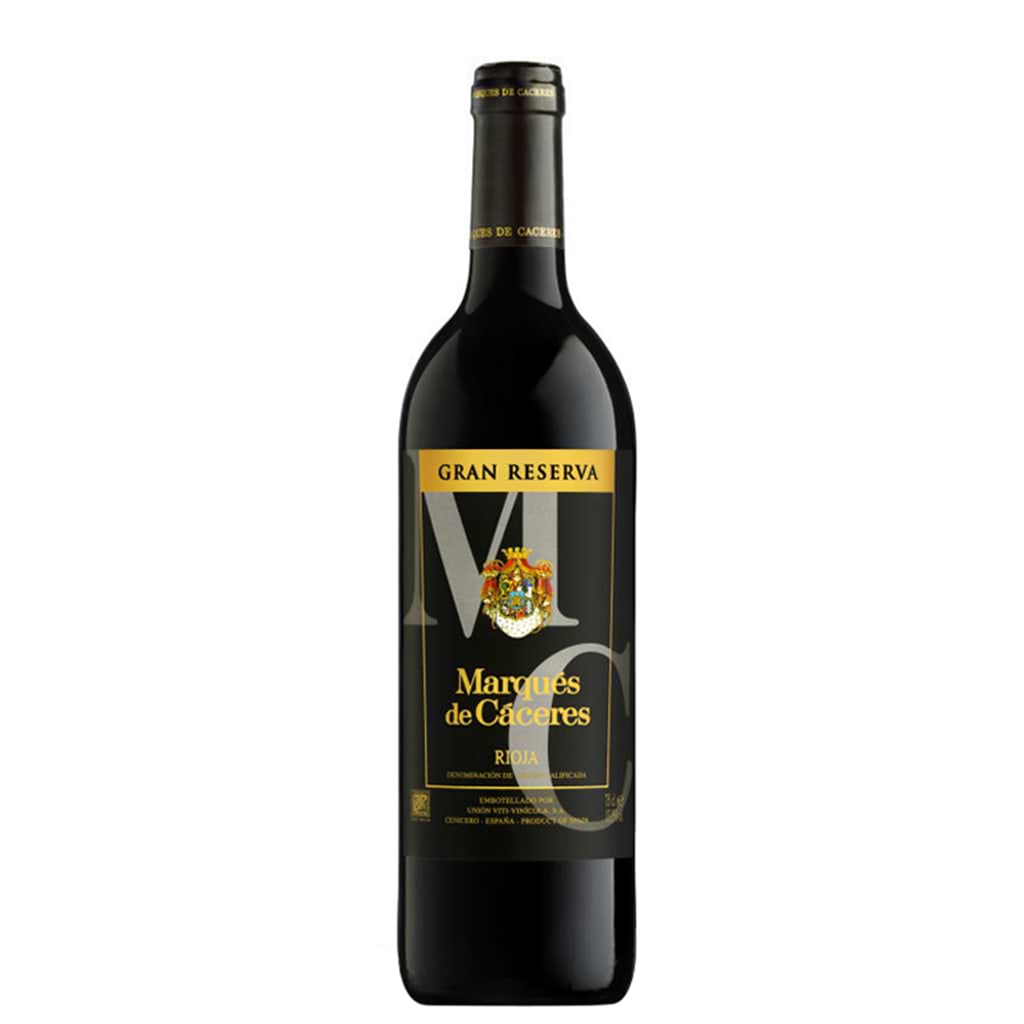 Marqus De Cceres Gran Reserva Wine 14% 750ml - MARQUES DE CACERES - Duty Free