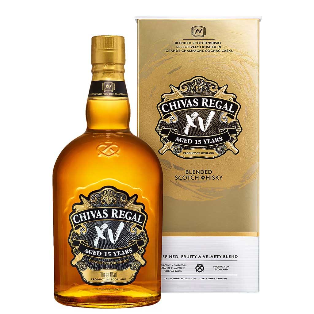 Chivas Regal XV Blended Scotch Whisky Scotland 40% 1L - CHIVAS REGAL - Duty Free