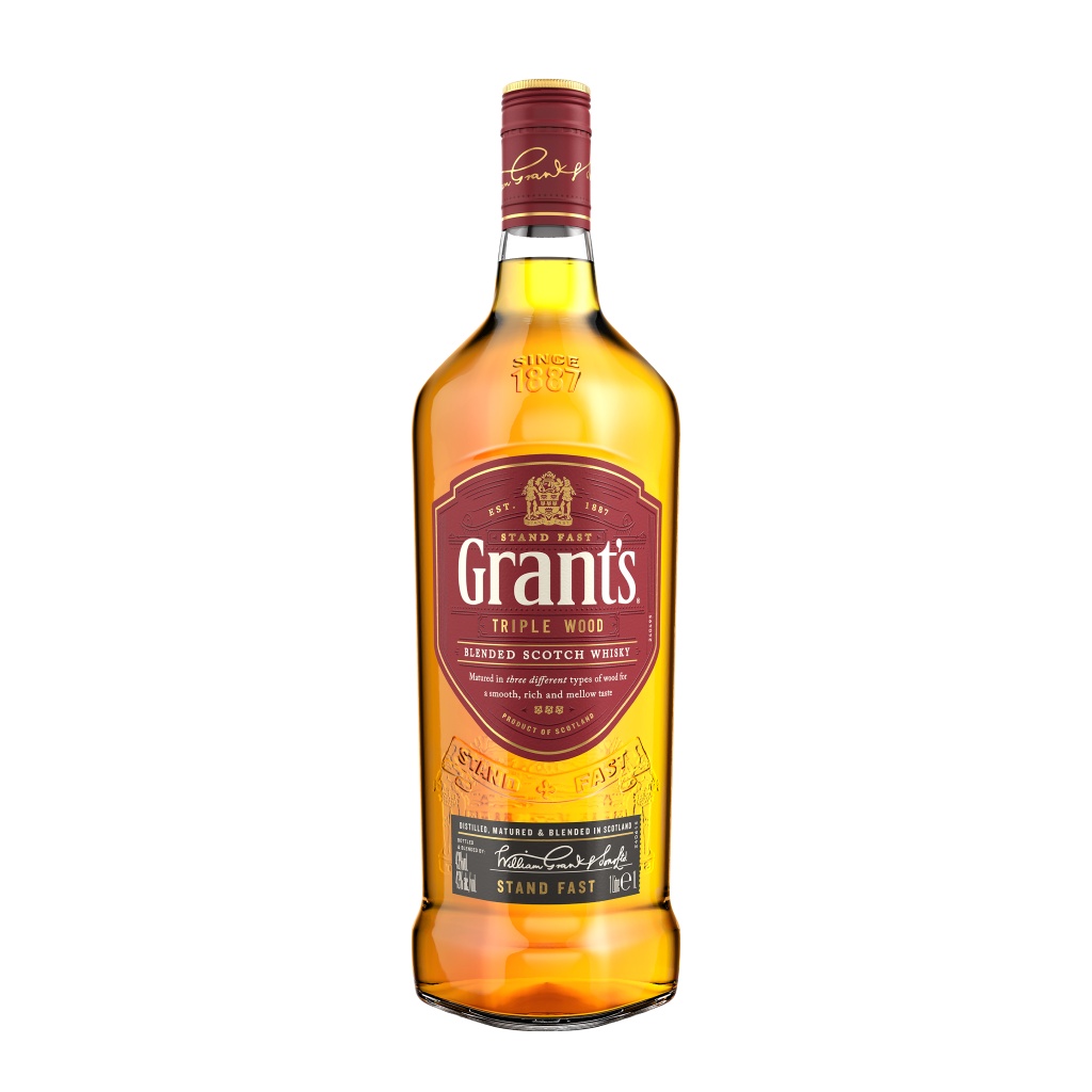 Grant's Triple Wood 43% 1L - GRANT'S - Duty Free