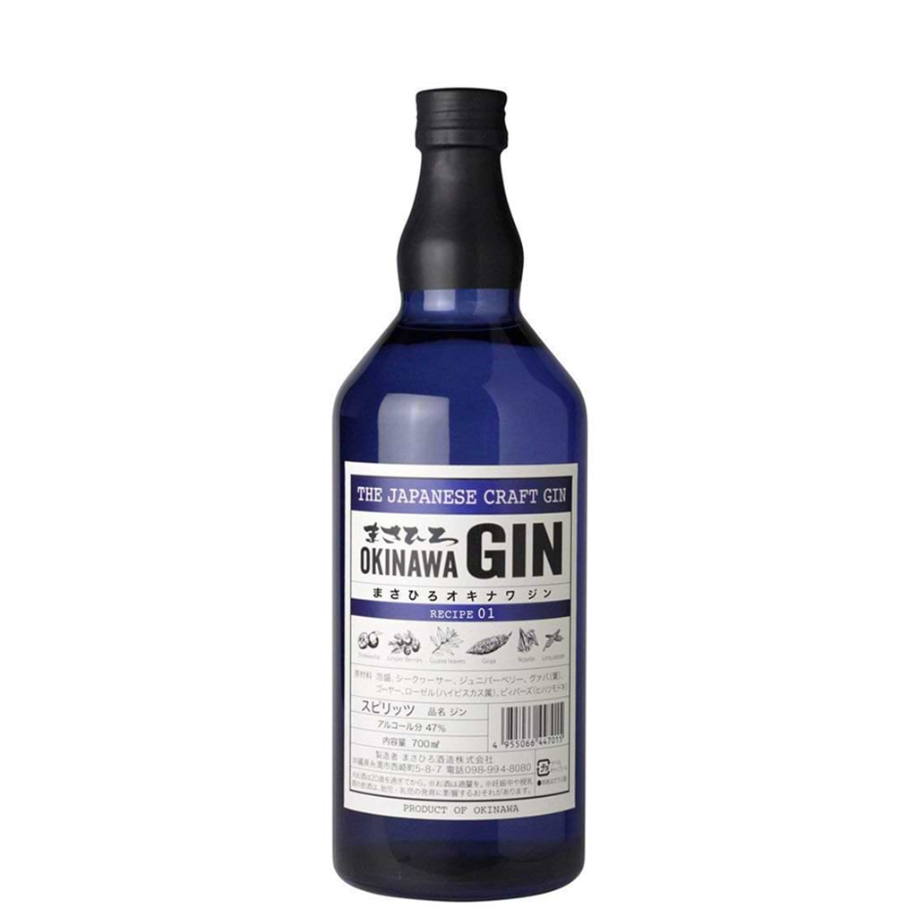 Masahiro Okinawa Gin Gift Box  47% 700ml - MASAHIRO OKINAWA - Duty Free