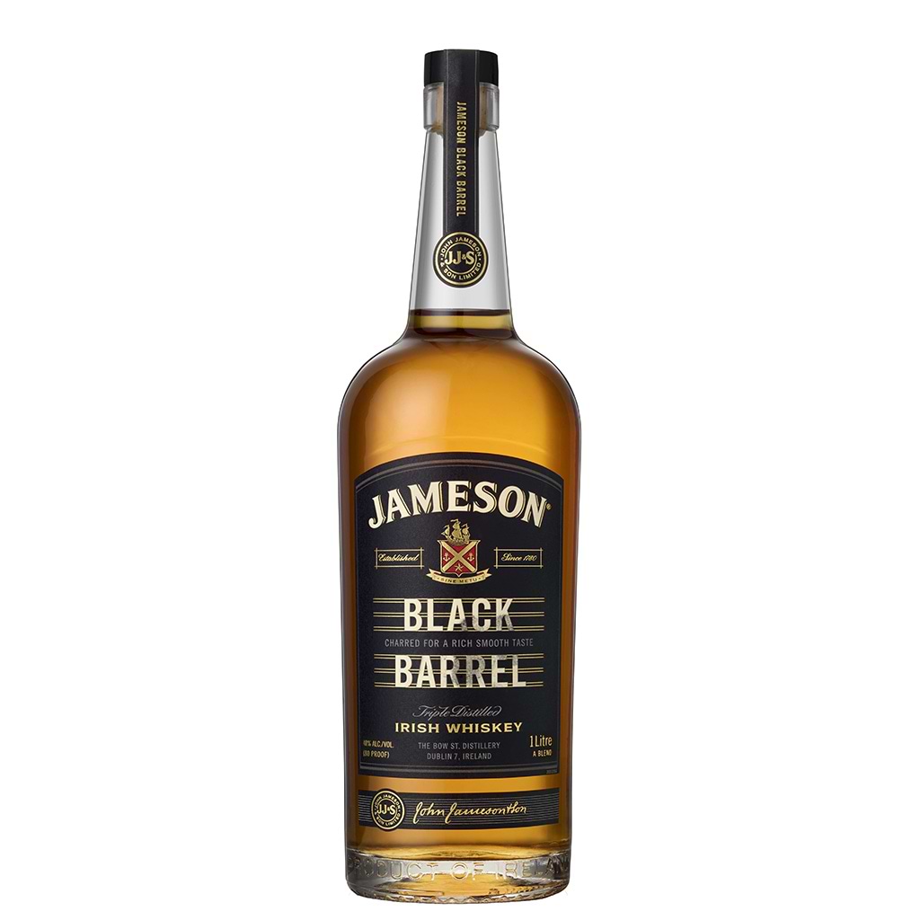 Jameson Black Barrel Irish Whiskey Ireland 40% 1L - JAMESON - Duty Free