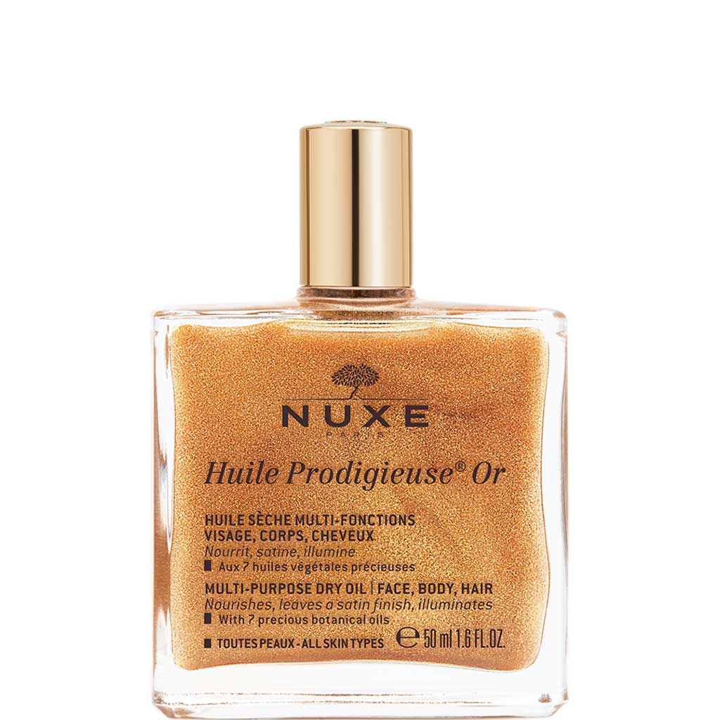 Nuxe Huile Prodigieuse Or - Gold Multi-purpose dry oil for face, body, hair 50ml - NUXE - Duty Free