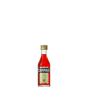 Campari Liqueur Bitter 25% 50ml - CAMPARI MINI - Duty Free Campari Liqueur Bitter 25% 50ml - CAMPARI MINI - Duty Free
