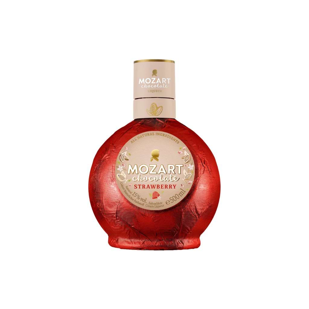 Mozart Strawberry 15% 500ml - MOZART - Duty Free