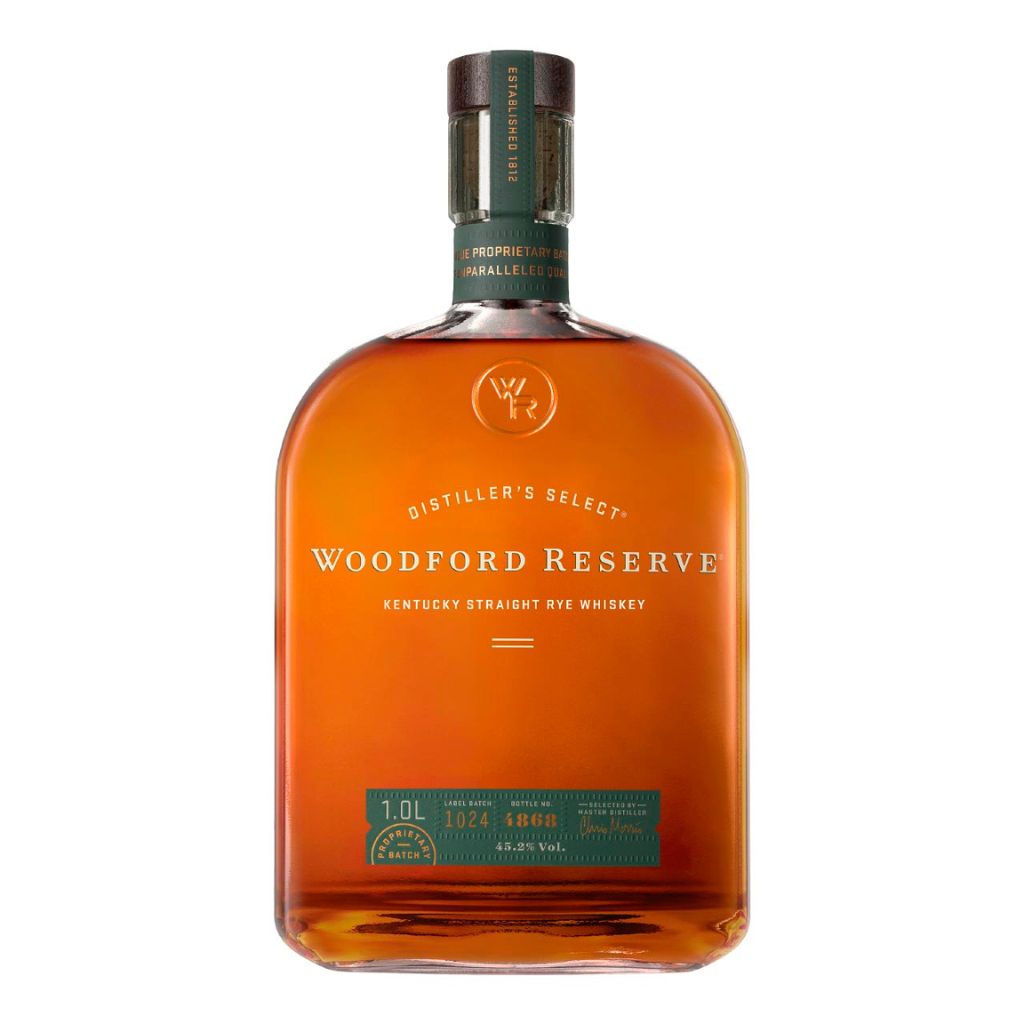 Woodford Reserve Kentucky Straight Rye Whiskey 45.2% 1L - WOODFORD - Duty Free