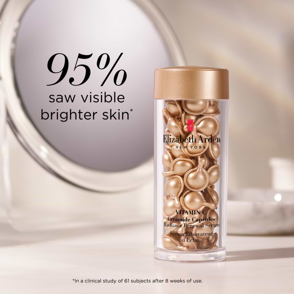Elizabeth Arden Vitamin C Ceramide Capsules Radiance Renewal Serum 60-Piece - ELIZABETH ARDEN - Duty Free