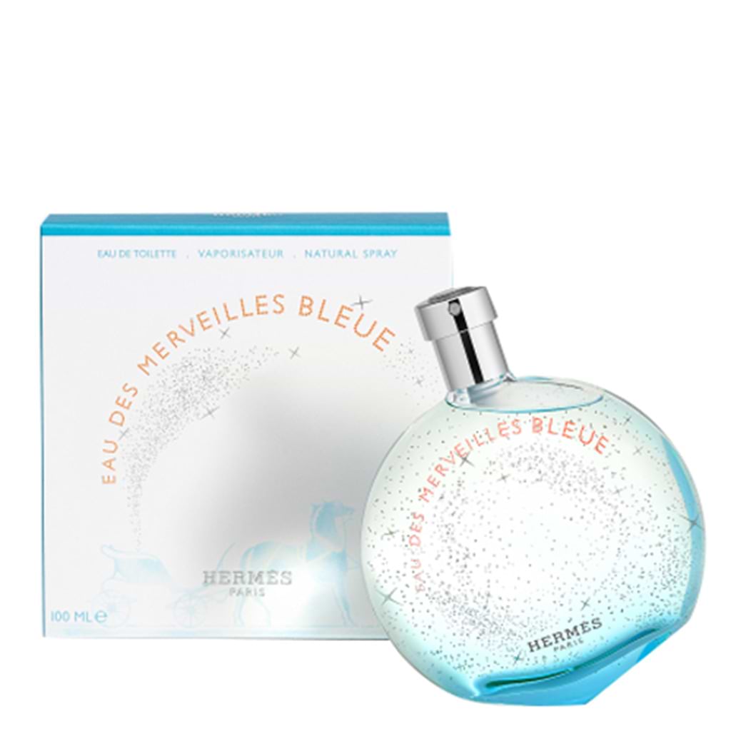 Hermes Eau des Merveilles Bleue Eau de Toilette 100ml - HERMES - Duty Free