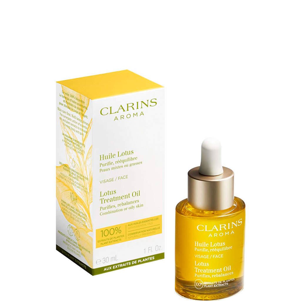 Clarins Face Treatment Lotus Oil (Comb. Oily Skin)  30ml - CLARINS - Duty Free