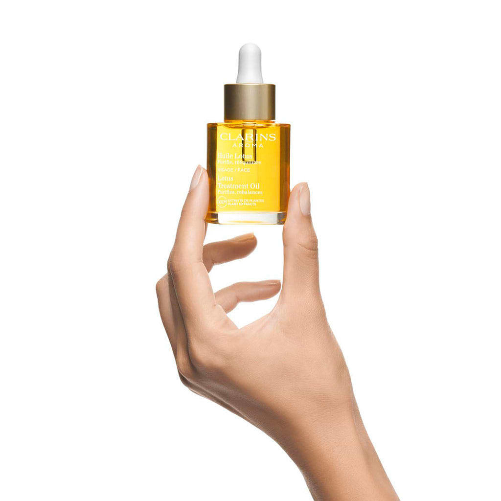 Clarins Face Treatment Lotus Oil (Comb. Oily Skin)  30ml - CLARINS - Duty Free