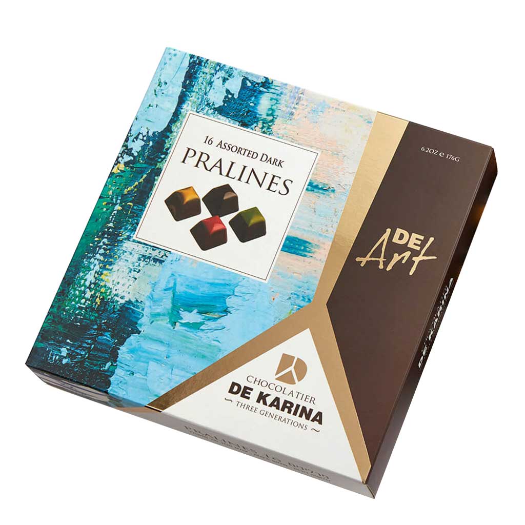 De Karina Assorted De Art Dark 16 Praline - DE KARINA - Duty Free