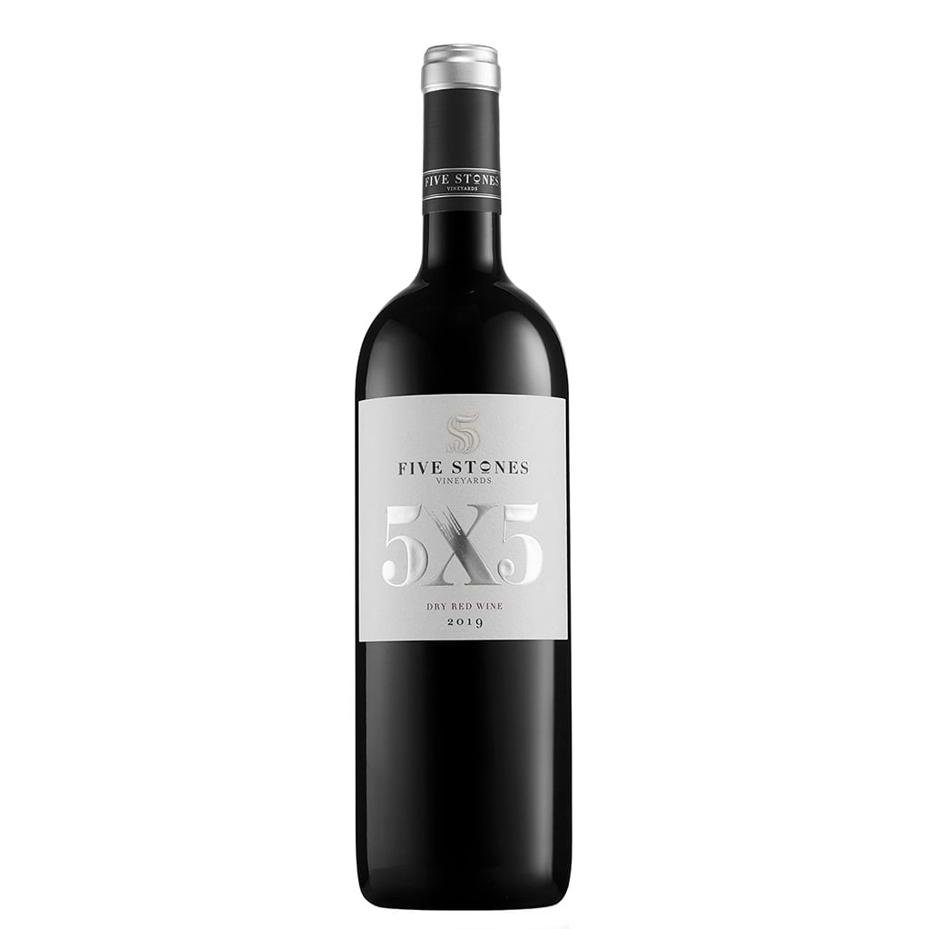 Five Stones David &amp; Goliat 5x5 Red Wine G.b. 13.7% 750ml - 5 STONES - Duty Free