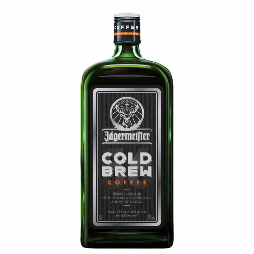 Jagermeister Cold Brew Coffee 33% 1L - JAGERMEISTER - Duty Free