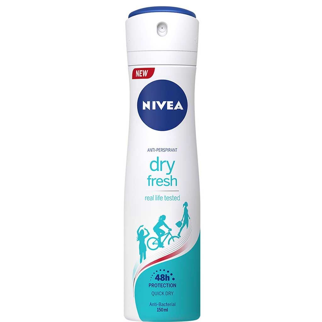 Nivea Dry Fresh Deodorant Anti-perspirant Spray 150ml - NIVEA - Duty Free