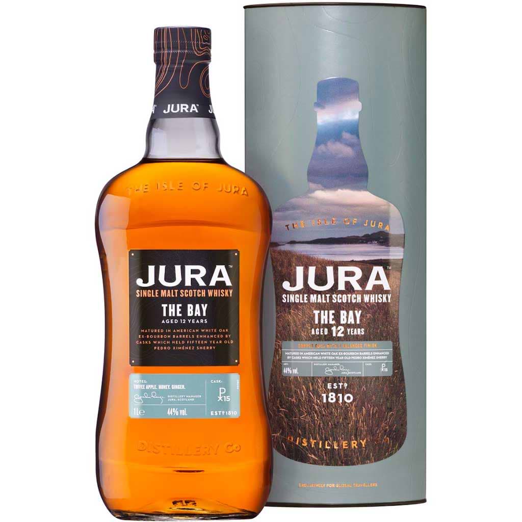 Jura The Bay 12yo 44% 1L Giftpack - JURA - Duty Free