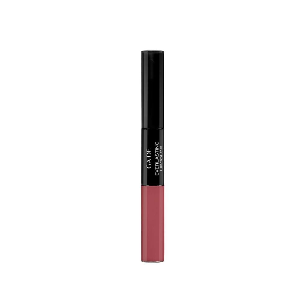 GA-DE Everlasting Lipgloss - GA-DE - Duty Free - שפתון עמיד שפתון נוזלי דו- שלבי, עמיד במיוחד, אשר בצדו האחד שפתון ובצדו השני גלוס שקוף. השילוב בין השניים מעניק לשפתייך מראה מושלם בגוון עשיר ועמוק עם ברק.