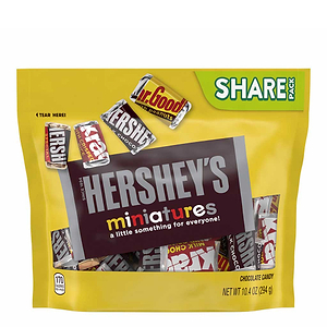 Hershey's Miniatures 294.84g - HERSHEYS - Duty Free Hershey's Miniatures 294.84g - HERSHEYS - Duty Free