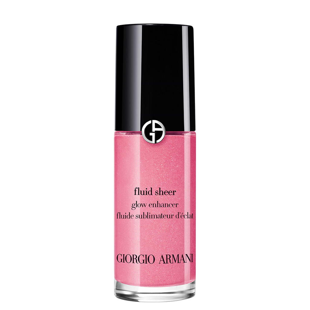 Giorgio Armani Makeup Fluid Sheer Blush Highlighter - GIORGIO ARMANI - Duty Free - קבלי את המראה הזוהר ביותר שלך עם היילייטר נוזלי זה הקל ליישום. הפורמולה חסרת המשקל מגיעה במגוון רחב של צבעים המתאימים לגוון הייחודי של כל אישה. ניתן לשימוש