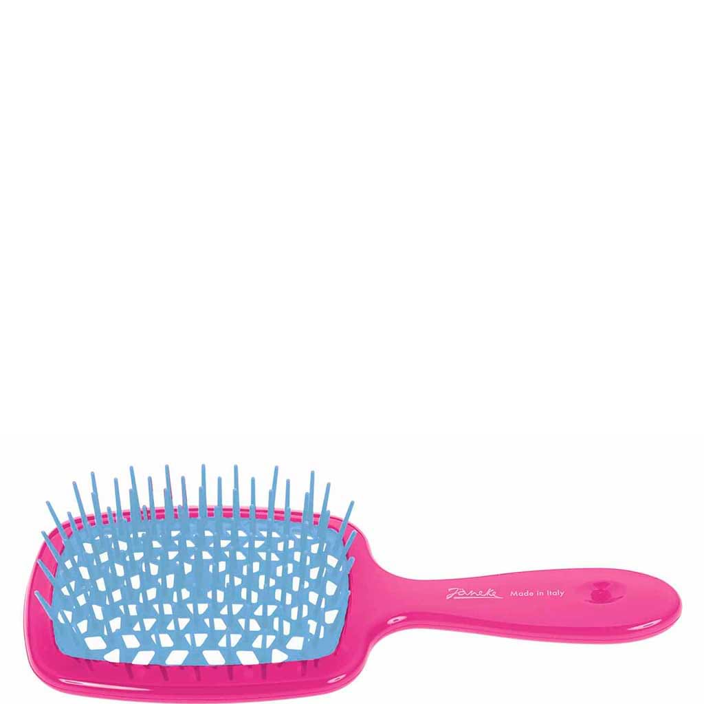 Janeke Superbrush, Fuxia W/turquoise - JANEKE - Duty Free