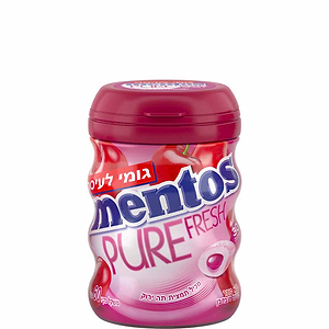 Mentos Chewing Gum Cherry 60g - MENTOS - Duty Free Mentos Chewing Gum Cherry 60g - MENTOS - Duty Free