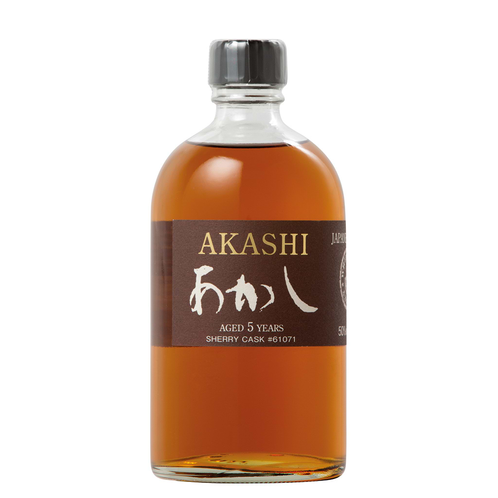 Akashi Sherry Cask 5yo 50% 500ml - AKASHI - Duty Free