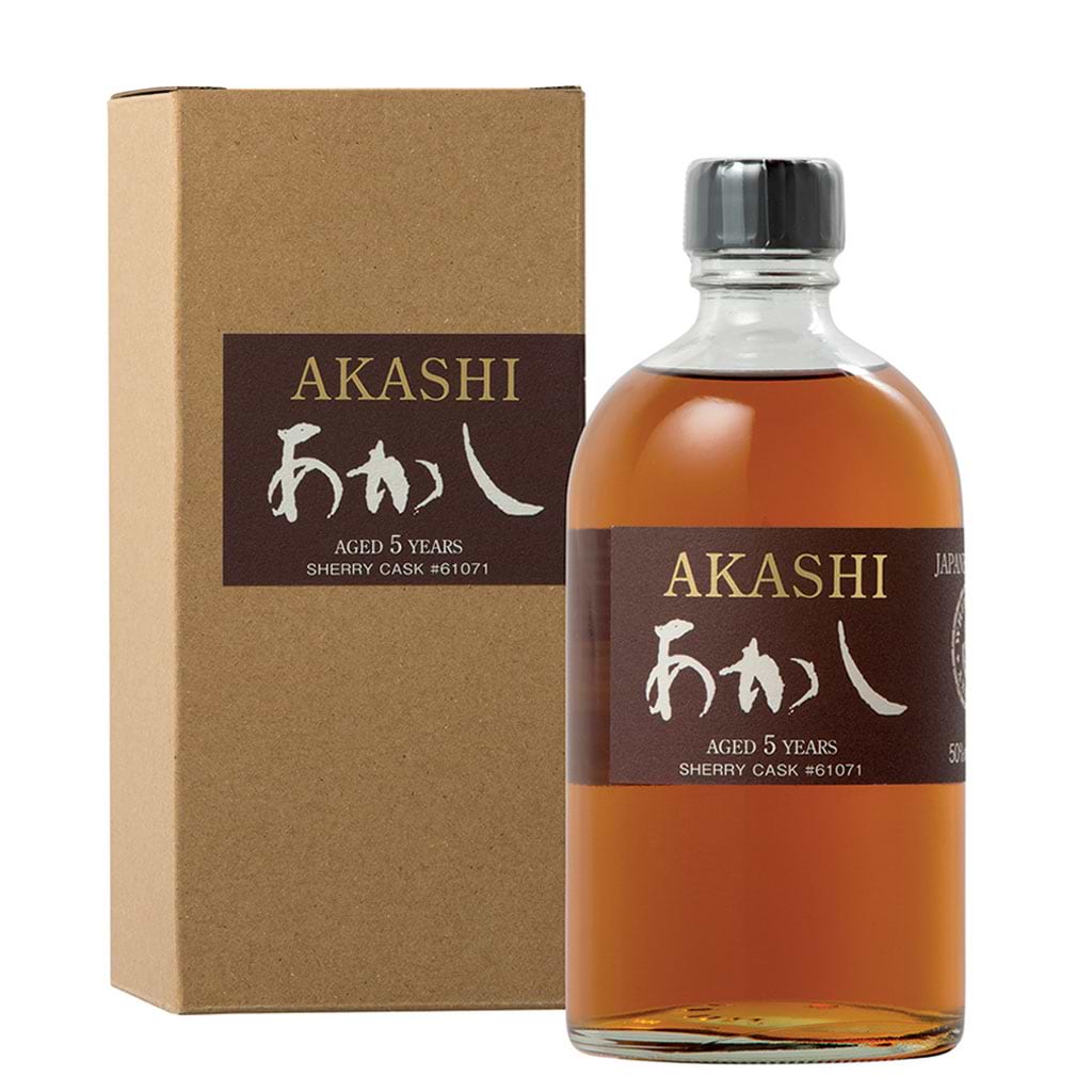 Akashi Sherry Cask 5yo 50% 500ml - AKASHI - Duty Free