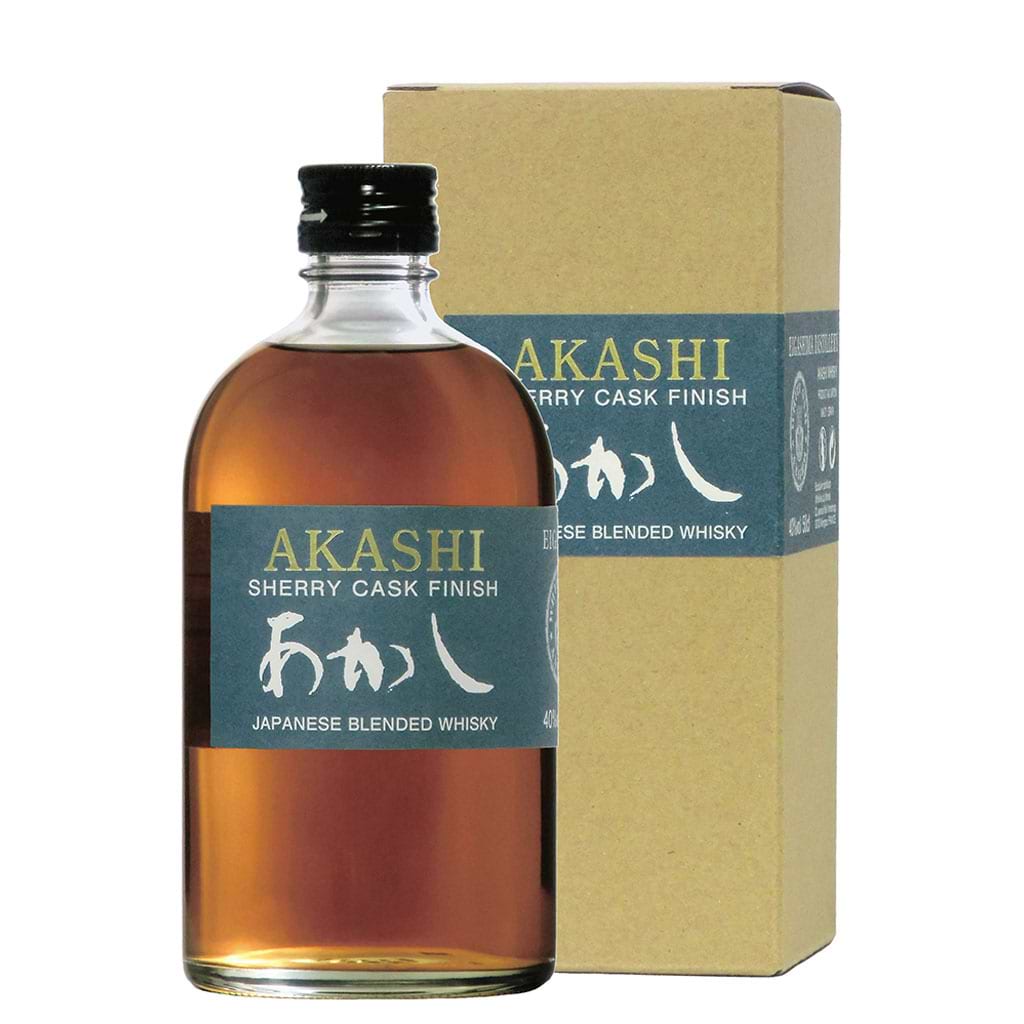 Akashi Blended Sherry Cask 40% 500ml - AKASHI - Duty Free
