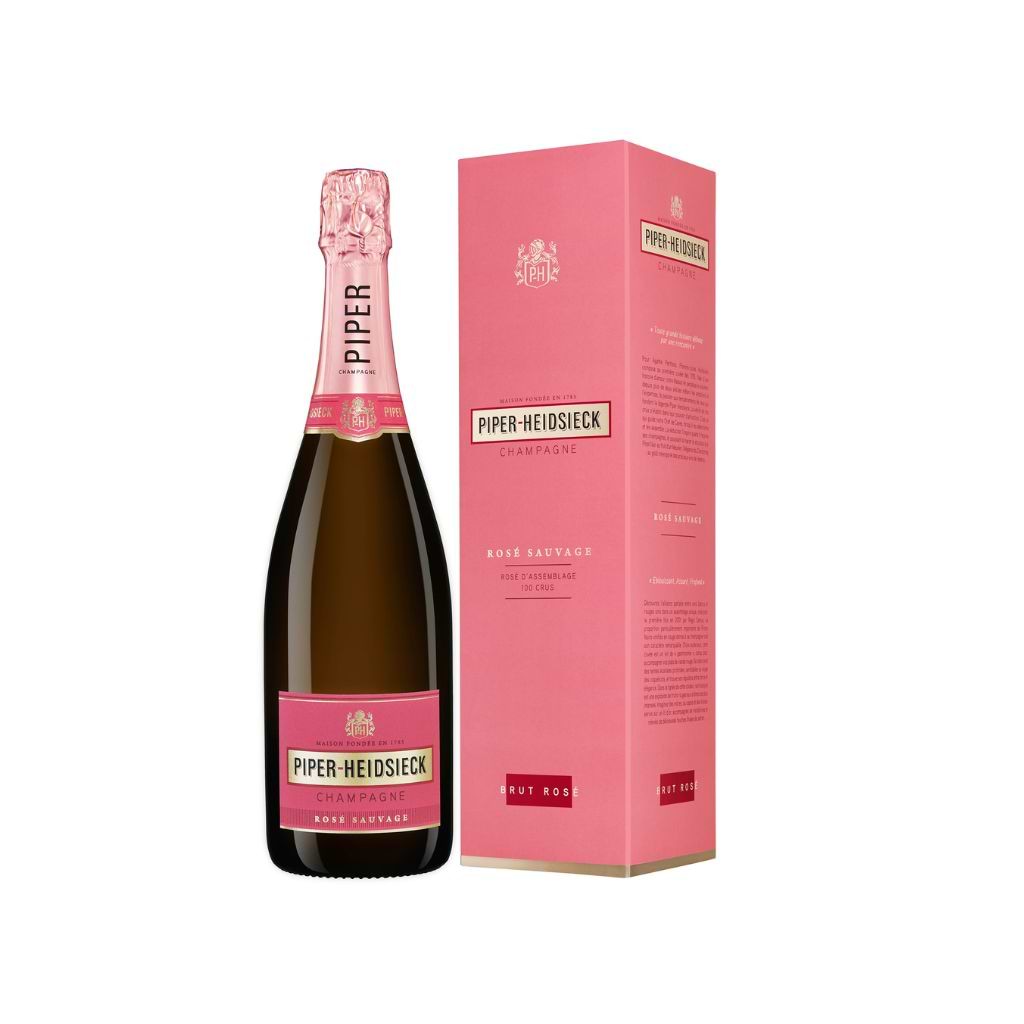 Piper-heid Rose Sauvage Caviste 12% 750ml - PIPER HEIDSIECK - Duty Free