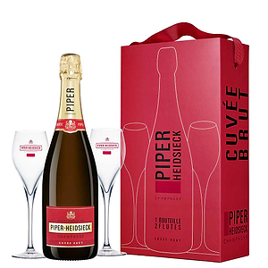 Piper-heid Glasspack Brut 12% 750ml - PIPER HEIDSIECK - Duty Free Piper-heid Glasspack Brut 12% 750ml - PIPER HEIDSIECK - Duty Free