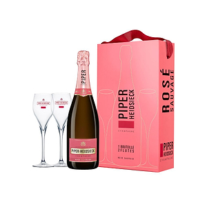 Piper-heid Glasspack Rose Sauvage 12% 750ml - PIPER HEIDSIECK - Duty Free Piper-heid Glasspack Rose Sauvage 12% 750ml - PIPER HEIDSIECK - Duty Free
