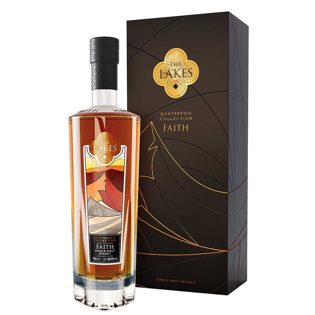 The Lakes Quatrefoil Single Malt Faith 56.5% 700ml -  Duty Free