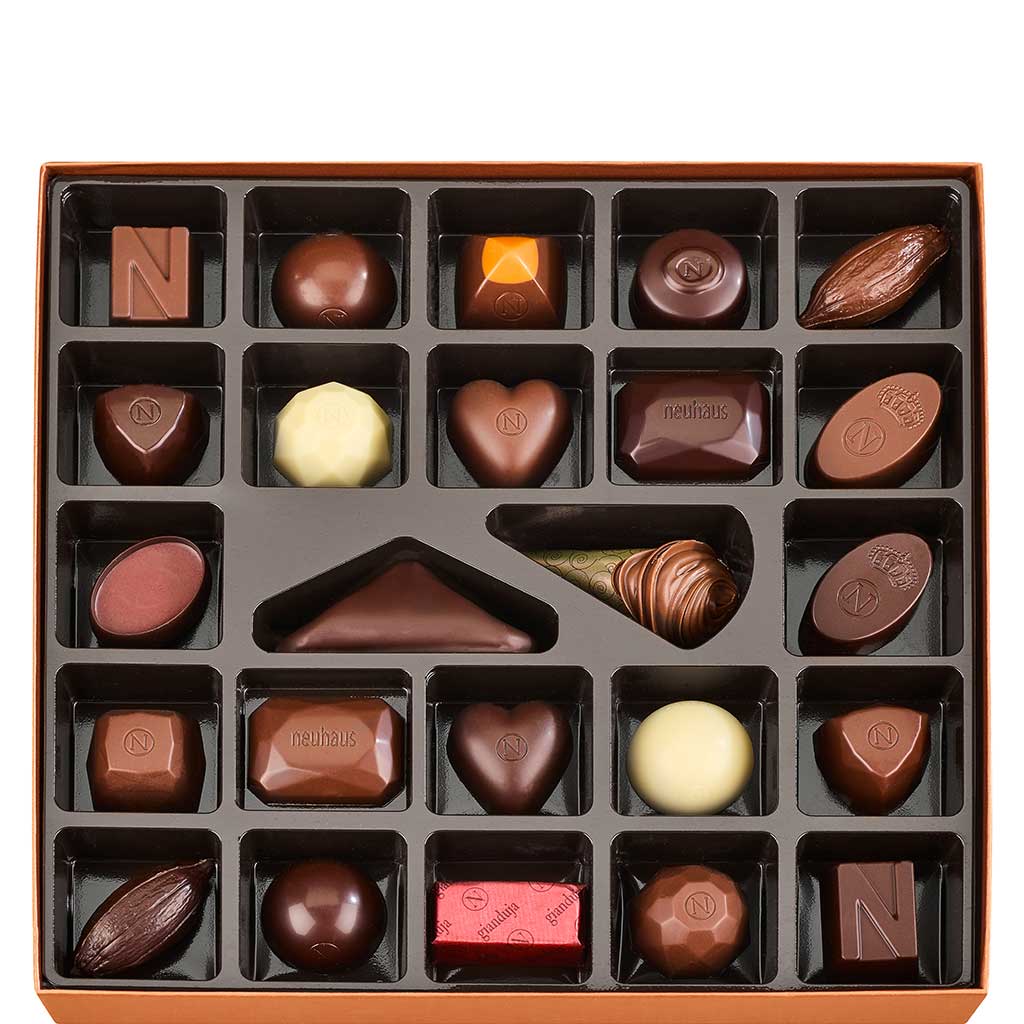 Neuhaus Collection Milk Dark White 24 Pr 266g - NEUHAUS - Duty Free
