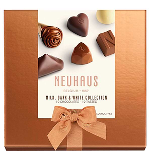Neuhaus Coll Milk Dark White 12 Pc 141g - NEUHAUS - Duty Free Neuhaus Coll Milk Dark White 12 Pc 141g - NEUHAUS - Duty Free