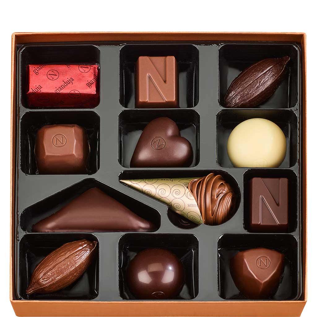 Neuhaus Coll Milk Dark White 12 Pc 141g - NEUHAUS - Duty Free